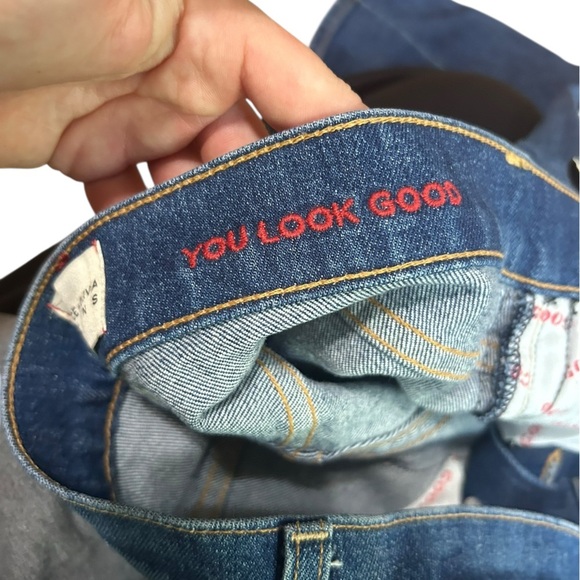 Alice + Olivia Good High-rise Exposed-button fly Skinny Jeans In Glow Up Sz 26 - Picture 12 of 12